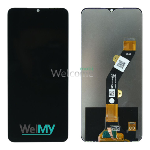 Дисплей ZTE Blade A34/ Blade A54 в зборі з сенсором black (Welmy)