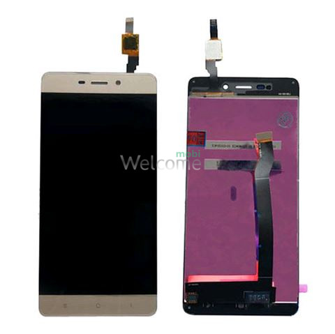 LCD Xiaomi Redmi 4 with touchscreen gold orig