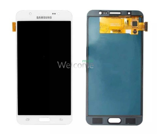 Дисплей Samsung SM-J710H Galaxy J7 (2016) в сборе с сенсором white service orig