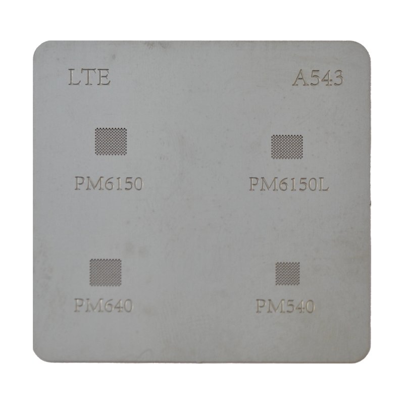 BGA LTE A543 трафарет для мікросхем
