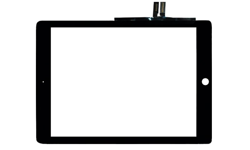 Apple iPad 8 10.2 (2020) (A2270, A2428, A2429, A2430) сенсор (тачскрін) чорний Original 