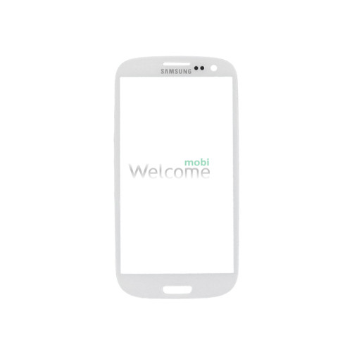 Стекло корпуса Samsung I9300 Galaxy S3 white