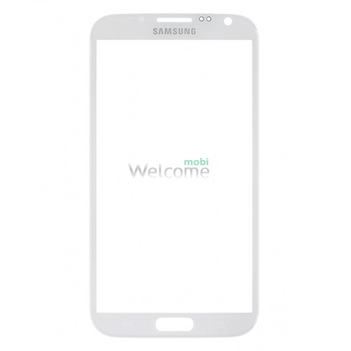 Стекло корпуса Samsung N7100 Note 2 white                                                                                                                                