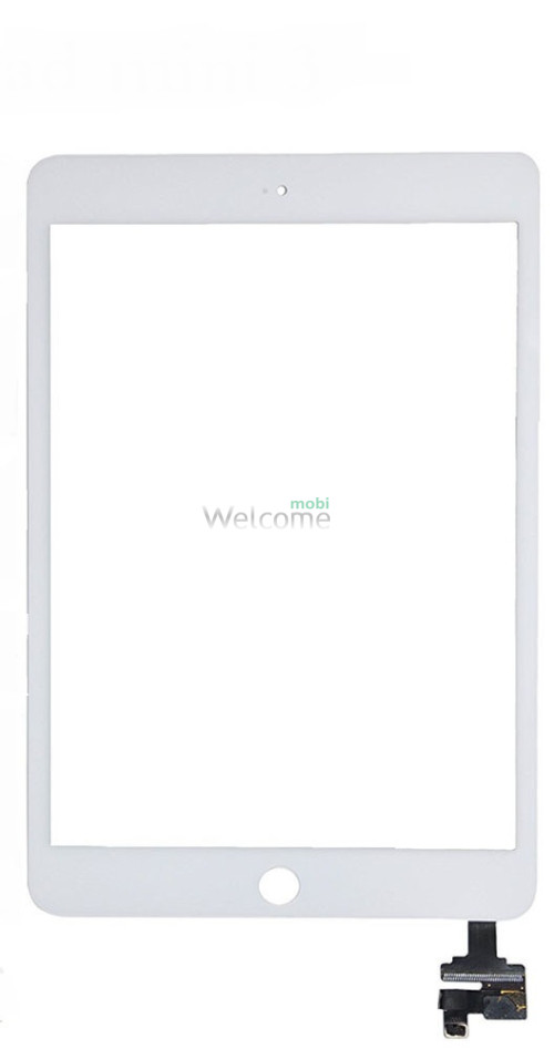 Сенсор iPad mini 3 з мікросхемою white (high copy)