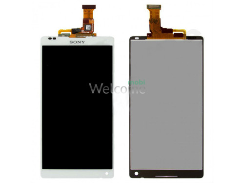 LCD Sony C6502 L35h Xperia ZL/C6503 L35i Xperia ZL/C6506 Xperia ZL white with touchscreen orig