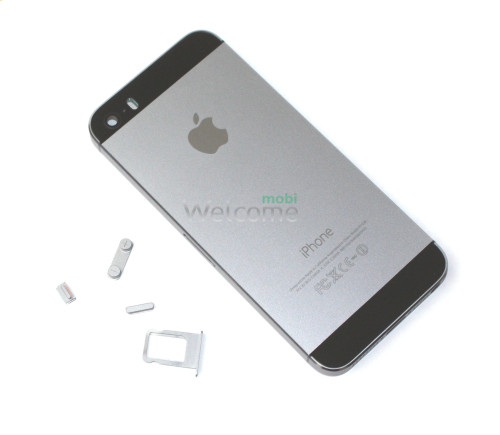 iPhone5S back cover space-grey high copy