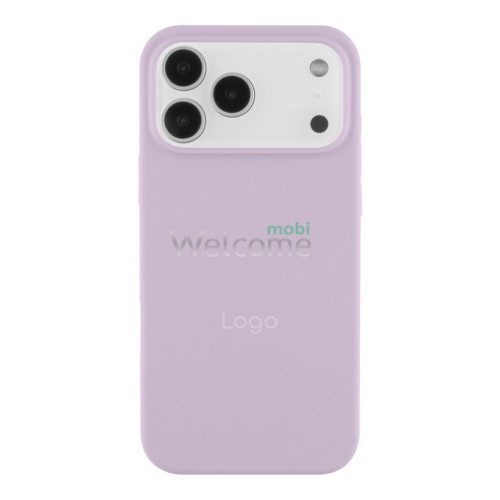 Silicone case for iPhone 17 Pro Max (83) Lilac Purple (закритий низ)