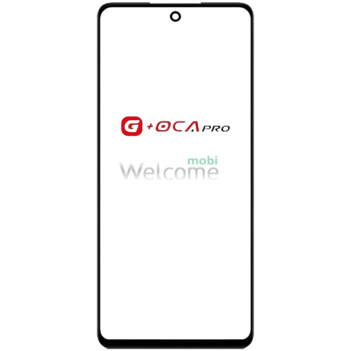 Скло корпусу G + OCA Pro ZTE Nubia Neo 2/ Nubia Focus Pro з OCA- плівкою, black