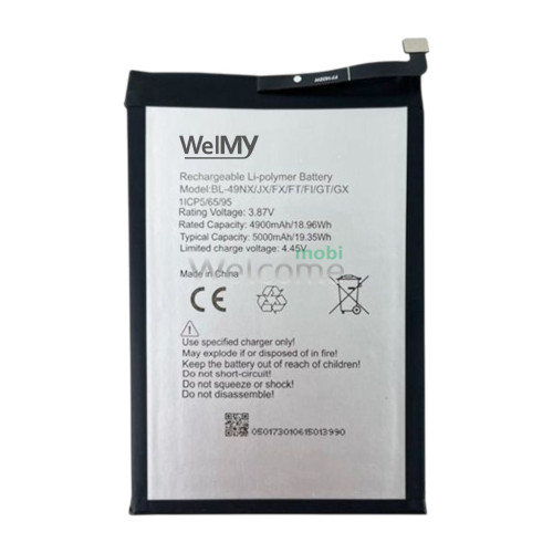 АКБ Infinix Smart 7/ Hot 30i/ Smart 8 (BL-49NX) Welmy