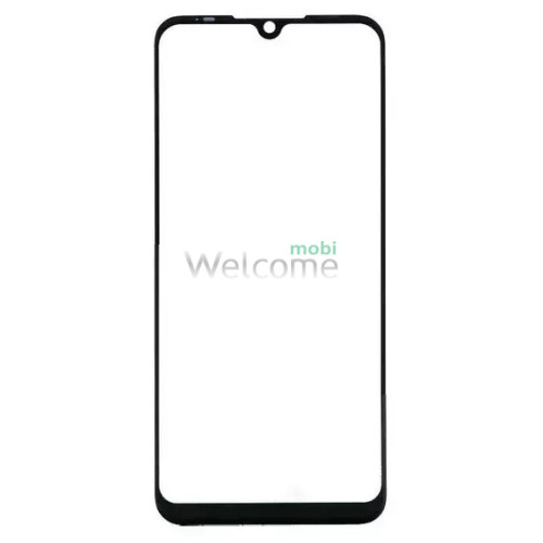 Скло корпусу ZTE Blade A35/ A55 з ОСА- плівкою, black 