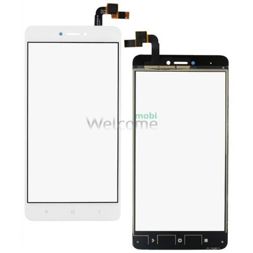 Сенсор Xiaomi Redmi Note 4X з OCA- плівкою white