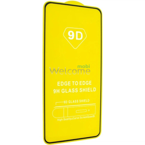 Скло Motorola XT2159 Moto E40/ XT2158-6 Moto E30Full Glue (0.3 мм, 9D) black