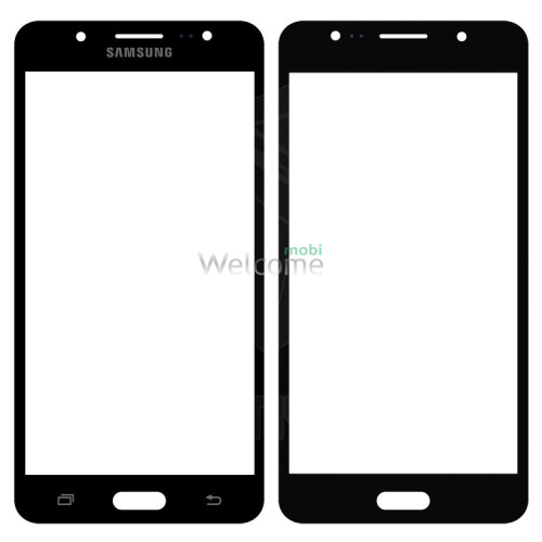 Скло корпусу Samsung J510 Galaxy J5 2016 black