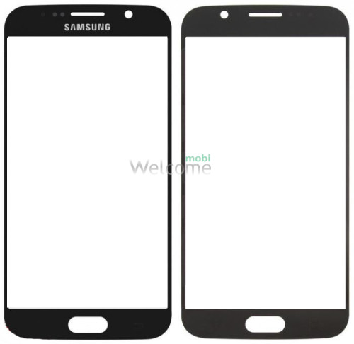 Скло корпусу Samsung G920F Galaxy S6 black orig