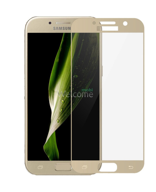 Стекло корпуса Samsung A500 Galaxy A5 gold