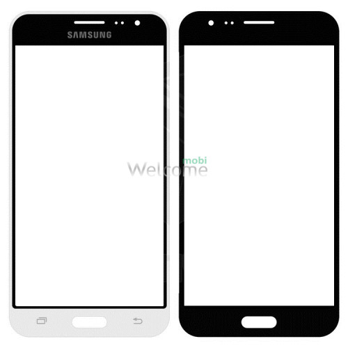Скло корпусу Samsung J320 Galaxy J3 2016 white