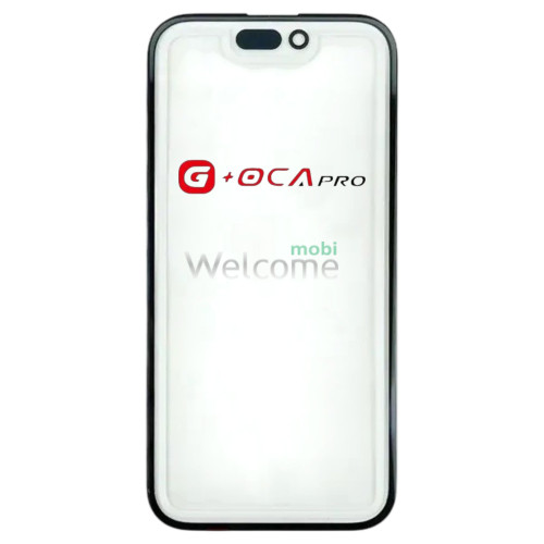Скло корпуса G + OCA Pro iPhone 17 Pro з OCA- плівкою black 