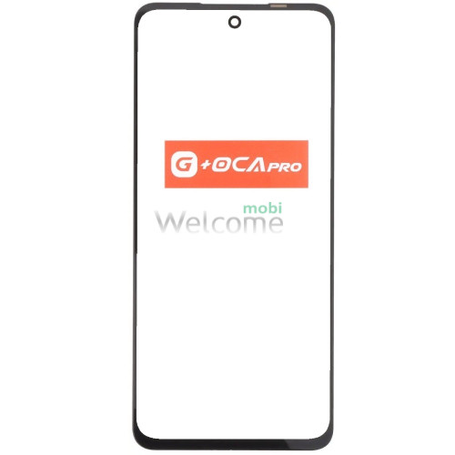 Скло корпусу G + OCA Pro Realme C55/ Realme 11 5G/ Realme 12/ Narzo N55/ Oppo A58 4G/ A98 5G/ OnePlus Nord CE 3 Lite з OCA- плівкою, black