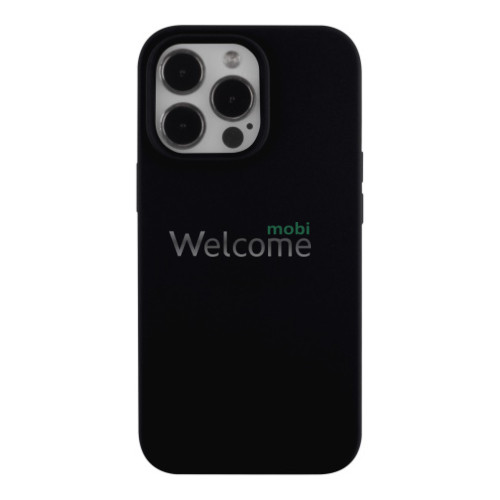 Чехол Soft Silicone Case Full Size для iPhone 13 Pro (18) Black