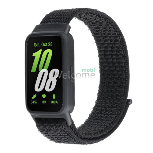 Ремінець нейлоновий Samsung Galaxy Fit 3 (R390) Pure Black