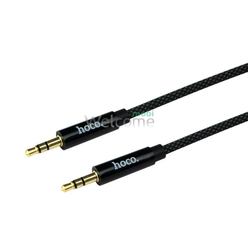Кабель AUX HOCO UPA19 Jack 3.5 to Jack 3.5 2m black