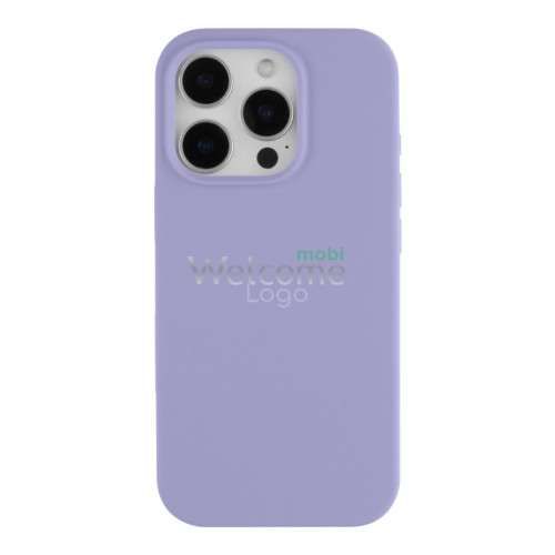 Silicone case for iPhone 16 Pro Max (39) Elegant Purple (закритий низ)