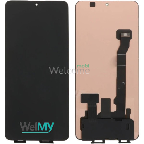 Дисплей Xiaomi Poco X7 Pro в зборі з сенсором black OLED (Welmy)