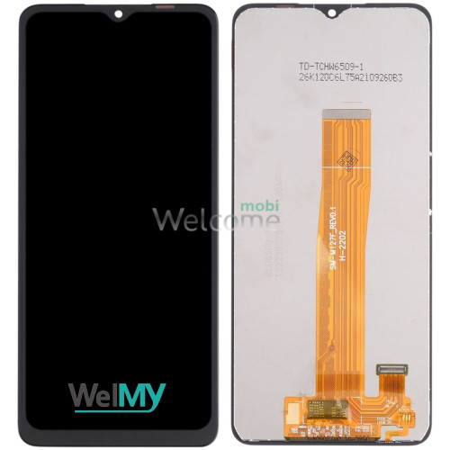 Дисплей Samsung M127/ A022/ M022 Galaxy A02/ M02/ M12 (2021) в зборі з сенсором black (Welmy) (M127F Rev0.1)