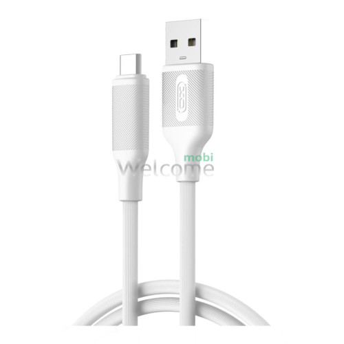 USB кабель XO NB265, Type-C 3A белый
