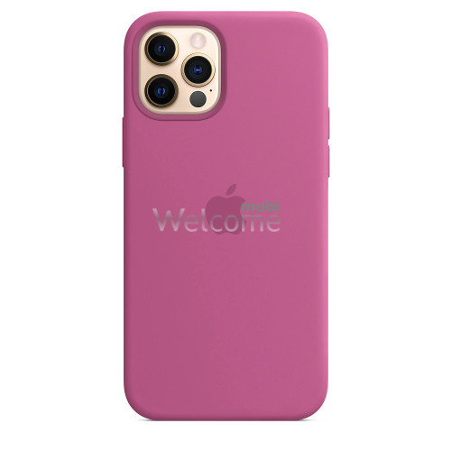 Silicone case for iPhone 13 Pro (48) Dragon Fruit (закрытый низ)