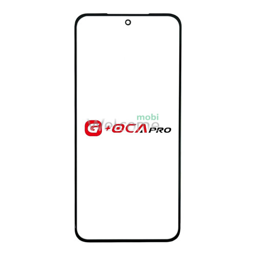 Скло корпусу G + OCA Pro Motorola XT2409 Moto Edge 50 Neo з OCA- плівкою, black