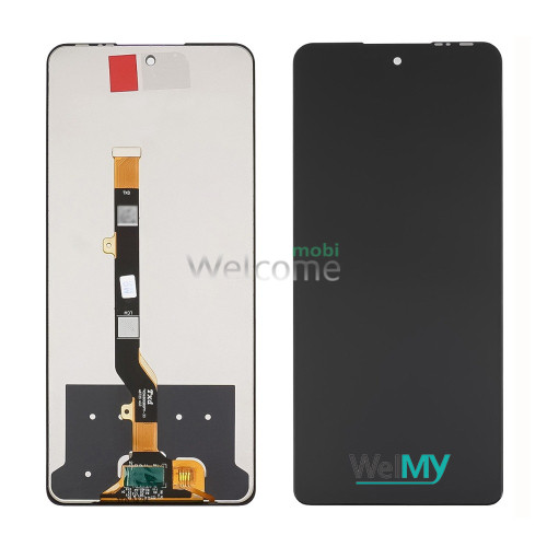 Дисплей Tecno Spark 20 Pro (KJ6), Infinix Hot 30 (X6831), Hot 30 5G (X6832) в сборе с сенсором black (Welmy)