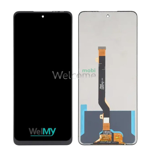 Дисплей Tecno Pova 2 (LE7, LE7n), Pova 5G (LE8) в сборе с сенсором black (Welmy)