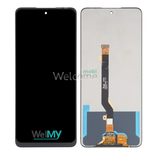 Дисплей Tecno Spark 8P (KG7N), Spark 9 Pro (KH7, KH7n) в сборе с сенсором black (Welmy)