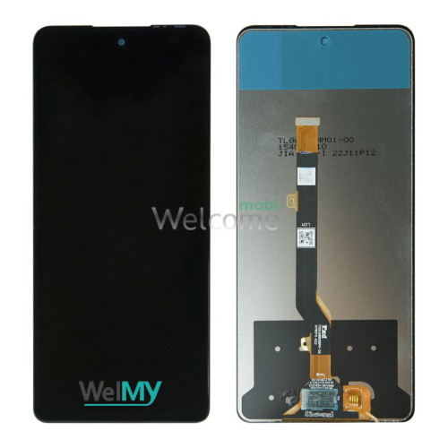 Дисплей Tecno Spark 10 Pro (KI7), Pova 5 (LH7n), Pova 5 Pro (LH8n), Infinix Hot 30 (X6831) в сборе с сенсором black (Welmy)