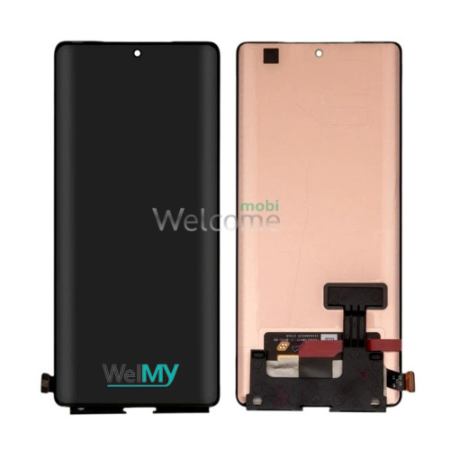 Дисплей Infinix Note 40 Pro (X6851), Infinix Hot 50 Pro Plus (X6860), Tecno Spark 20 Pro+ (KJ7) в сборе с сенсором black (Welmy)