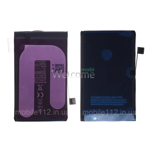 АКБ iPhone 16 (снятый оригинал, без ошибки, емкость 99-100%, до 150 циклов) 3561 mAh