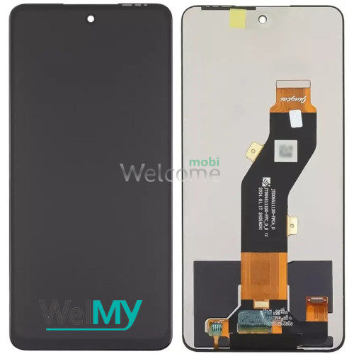 Дисплей ZTE Blade V60 Design в зборі з сенсором black (Welmy)