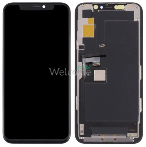 Дисплей iPhone 11 Pro в сборе с сенсором и рамкой black (оригинал переклей,замененный сенсор)