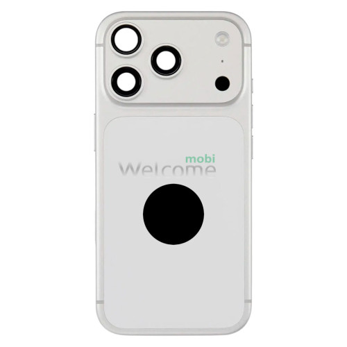 Корпус iPhone 17 Pro silver (оригинал) A+ EU