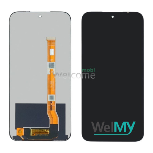 Дисплей Realme C85/ 15X в зборі з сенсором black (Welmy)