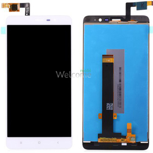 LCD Xiaomi Redmi Note 3 Special Edition with touchscreen white orig (149*73mm) (LCD TEST)