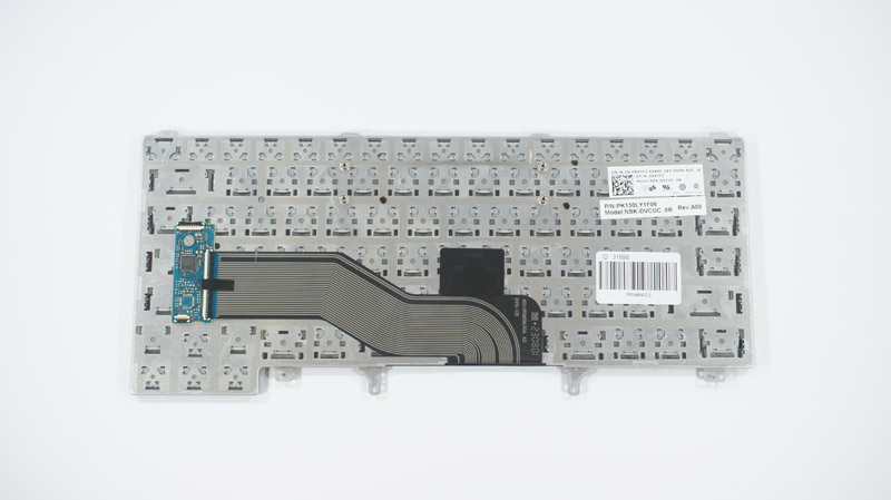 Клавіатура для ноутбука DELL (Latitude: E5420, E6320, E6330, E6430) rus, black, без джойстика