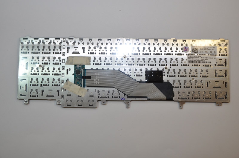 Клавіатура для ноутбука DELL (Latitude: E6520, E6530, E6540, Precision M4600, M6600), rus, black без джойстика