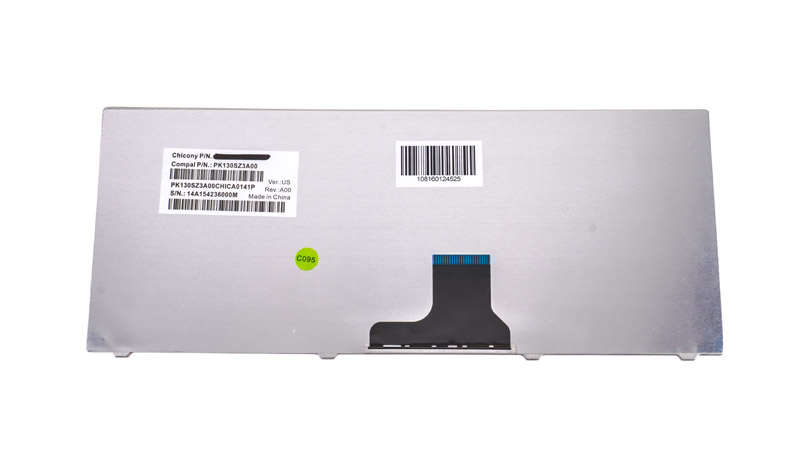 Клавіатура для ноутбука ACER (AS: 1420, 1810, 1820, One: 715, 721, 722, 751, 752, 753, Ferrari One 200) rus, black