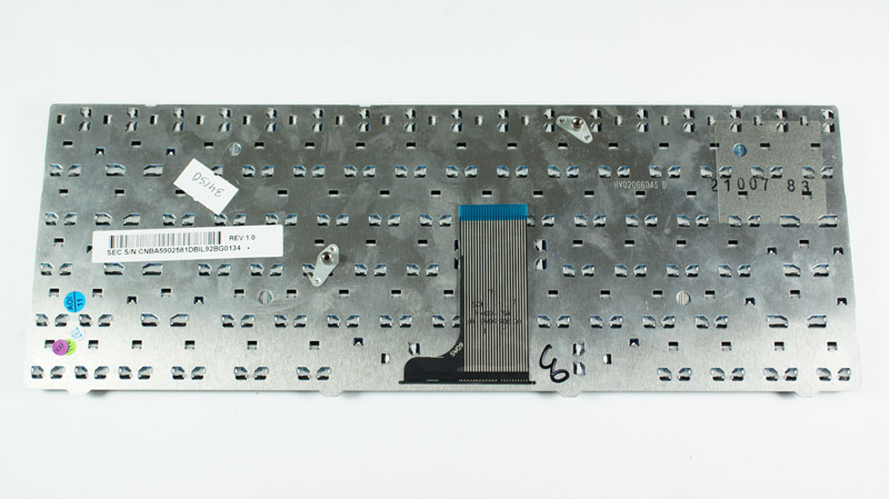 Клавіатура для ноутбука SAMSUNG (R517, R519) без цифрового блока, rus, black