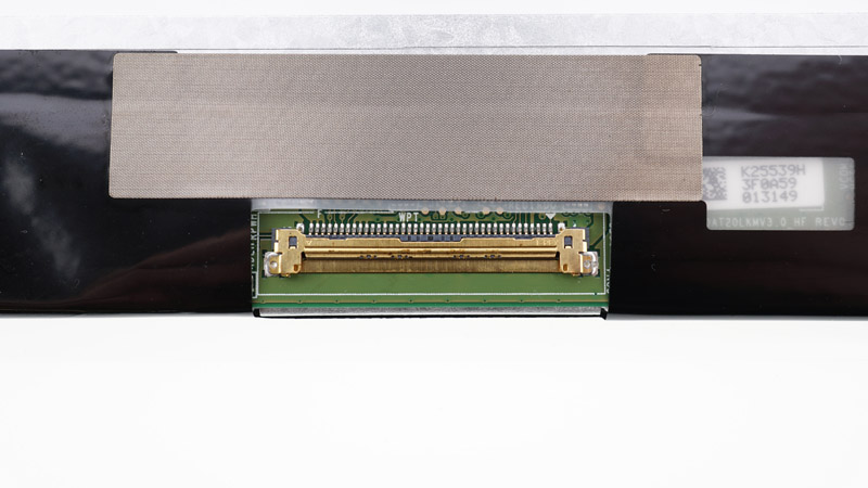 Матриця 14.0 LTN140AT20 (1366*768, 40pin, LED, SLIM (вертикальні вушки),  глянець, роз`єм праворуч знизу) для ноутбука (renew)