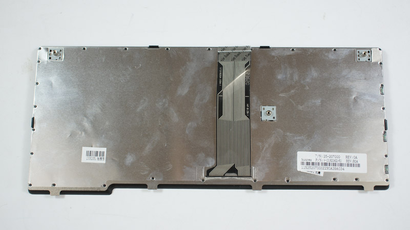 Клавіатура для ноутбука LENOVO (S110, S200, S206) rus, black, black frame (windows 8)