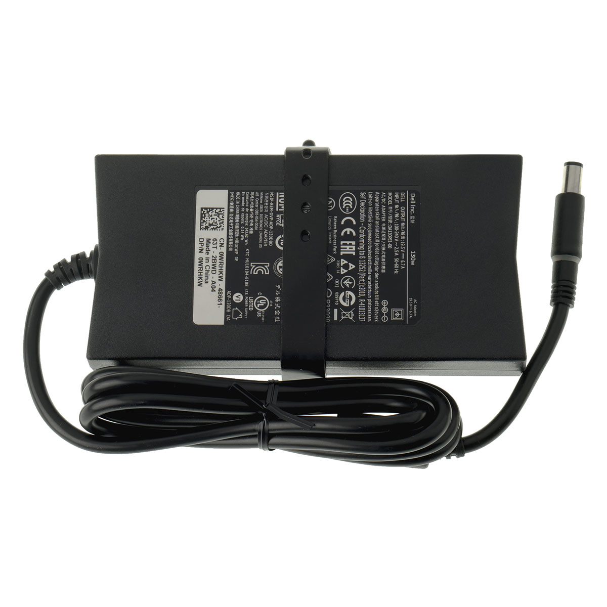 Блок живлення для ноутбука DELL 19.5V, 6.7A, 130W, 7.4*5.0-PIN, Black, SLIM