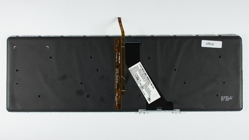 Клавіатура для ноутбука ACER (AS: M3-581, M5-581, V5-531, V5-551, V5-571 series) rus, black, без фрейма, підсвічування клавіш